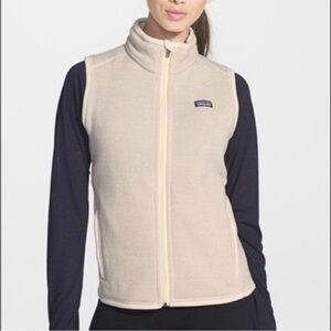 Patagonia Better Sweater Oatmeal Fleece Sleeveless Vest